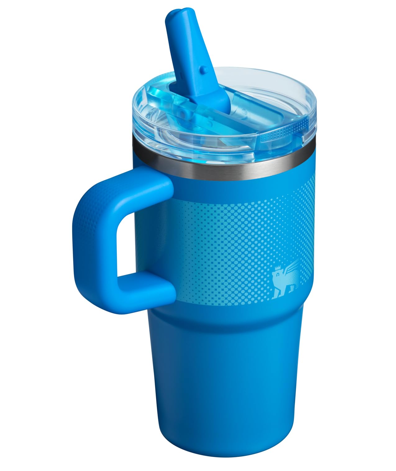 STANLEY straw detail up close showing smooth sip action and hygiene benefit