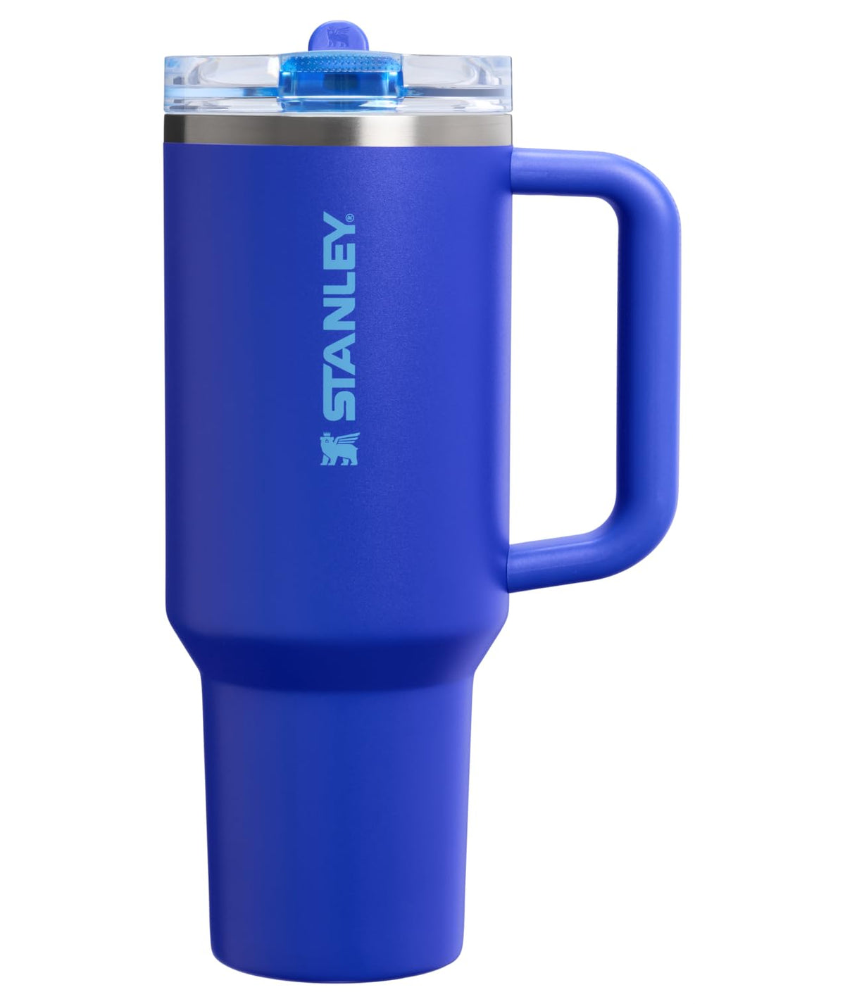 STANLEY Quencher front view in cobalt showing large capacity and durable finish