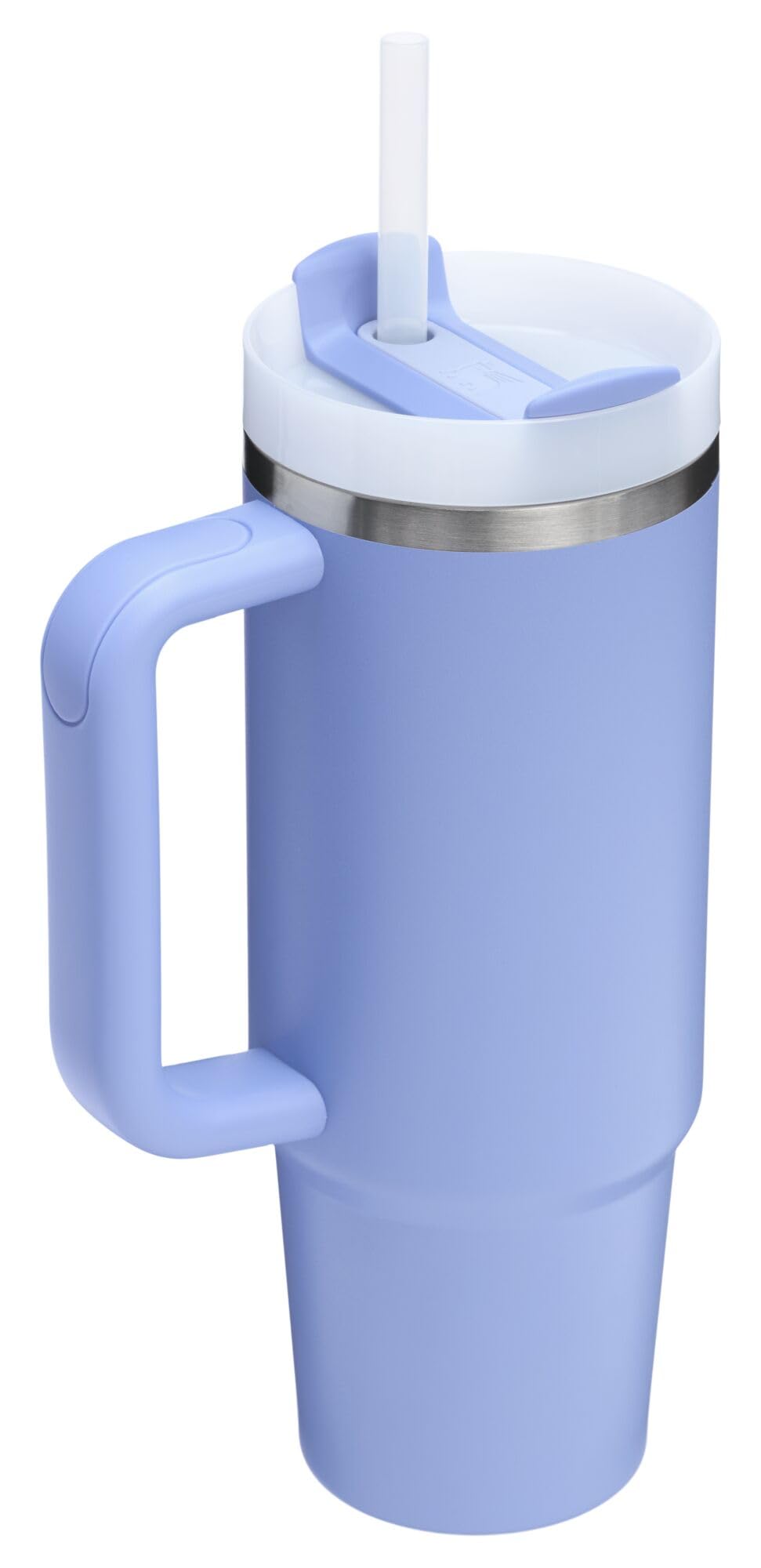 STANLEY reusable straw detail demonstrating secure seal and splash resistance