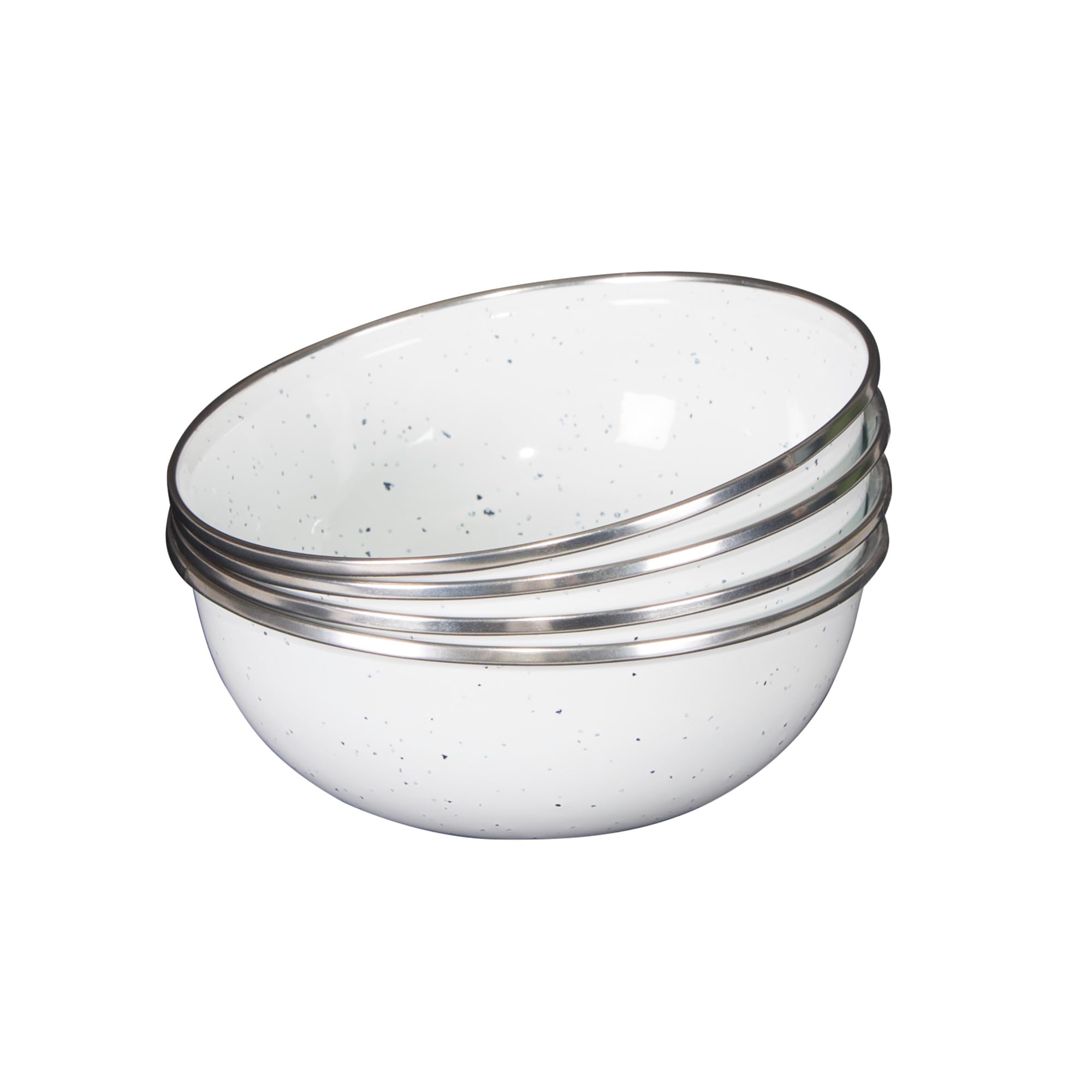 Stansport bowl and mug arranged to show versatile meal use and easy packing