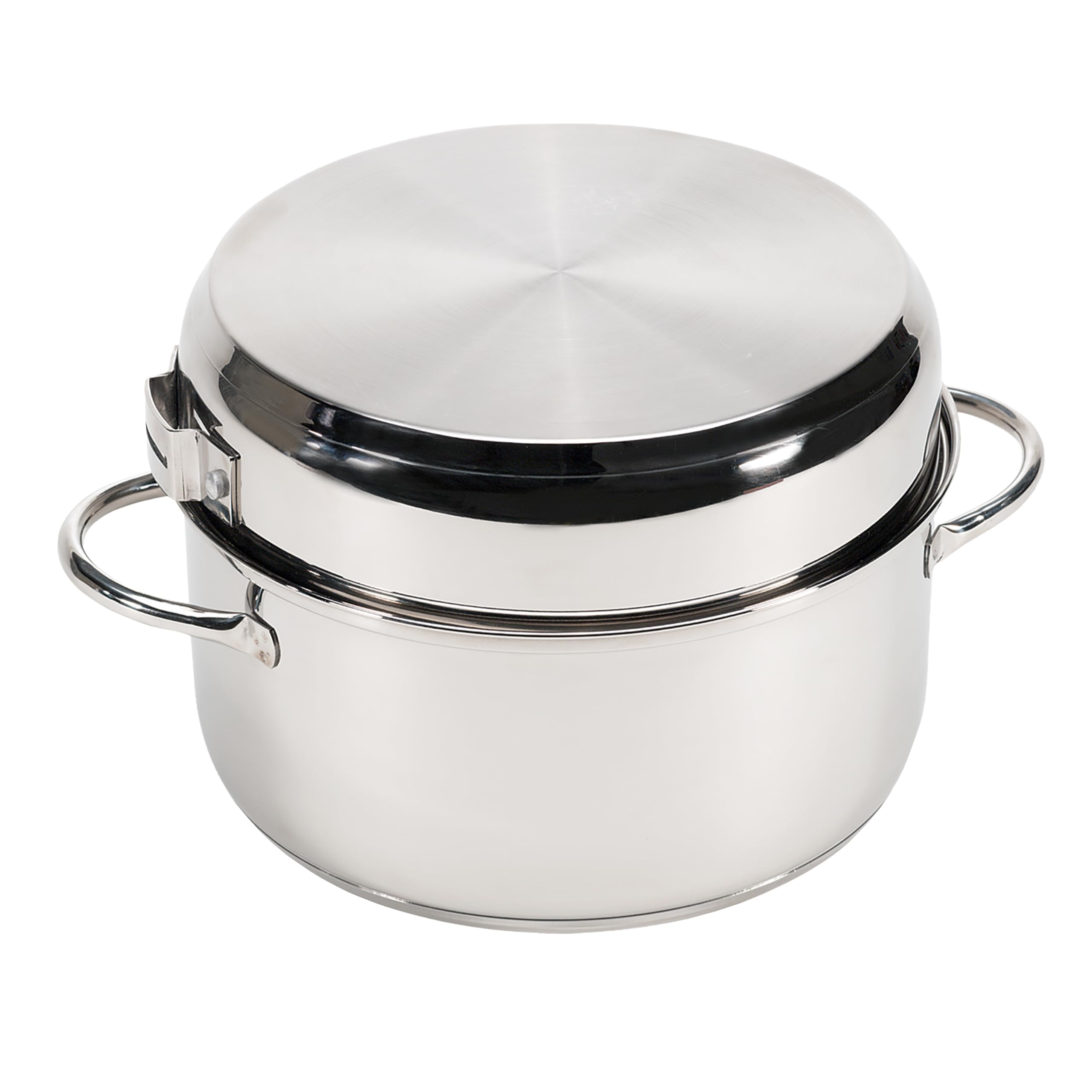 Stansport 10-inch fry pan top view for even searing and versatility