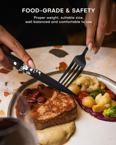 Stapava handle with laser-etched butterfly pattern, decorative and elegant finish