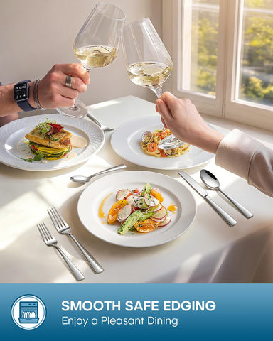 Stapava flatware next to common items showing scale and versatile size benefit