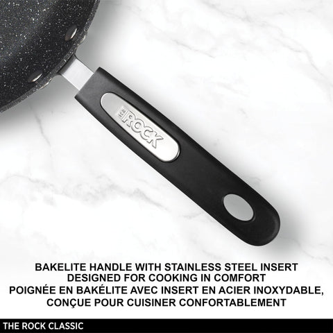 Starfrit ergonomic handle close-up offering comfortable, secure grip