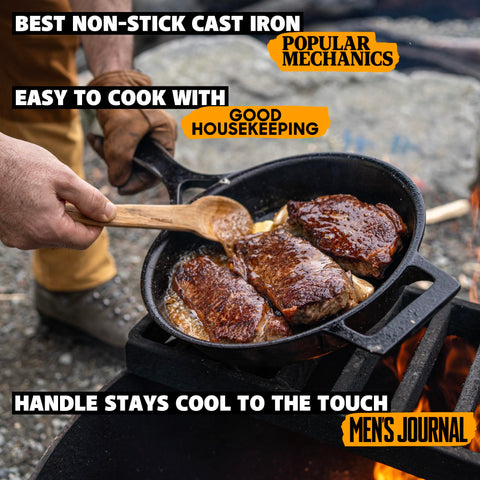 Stargazer stay-cool handle and balanced grip for safer comfortable handling