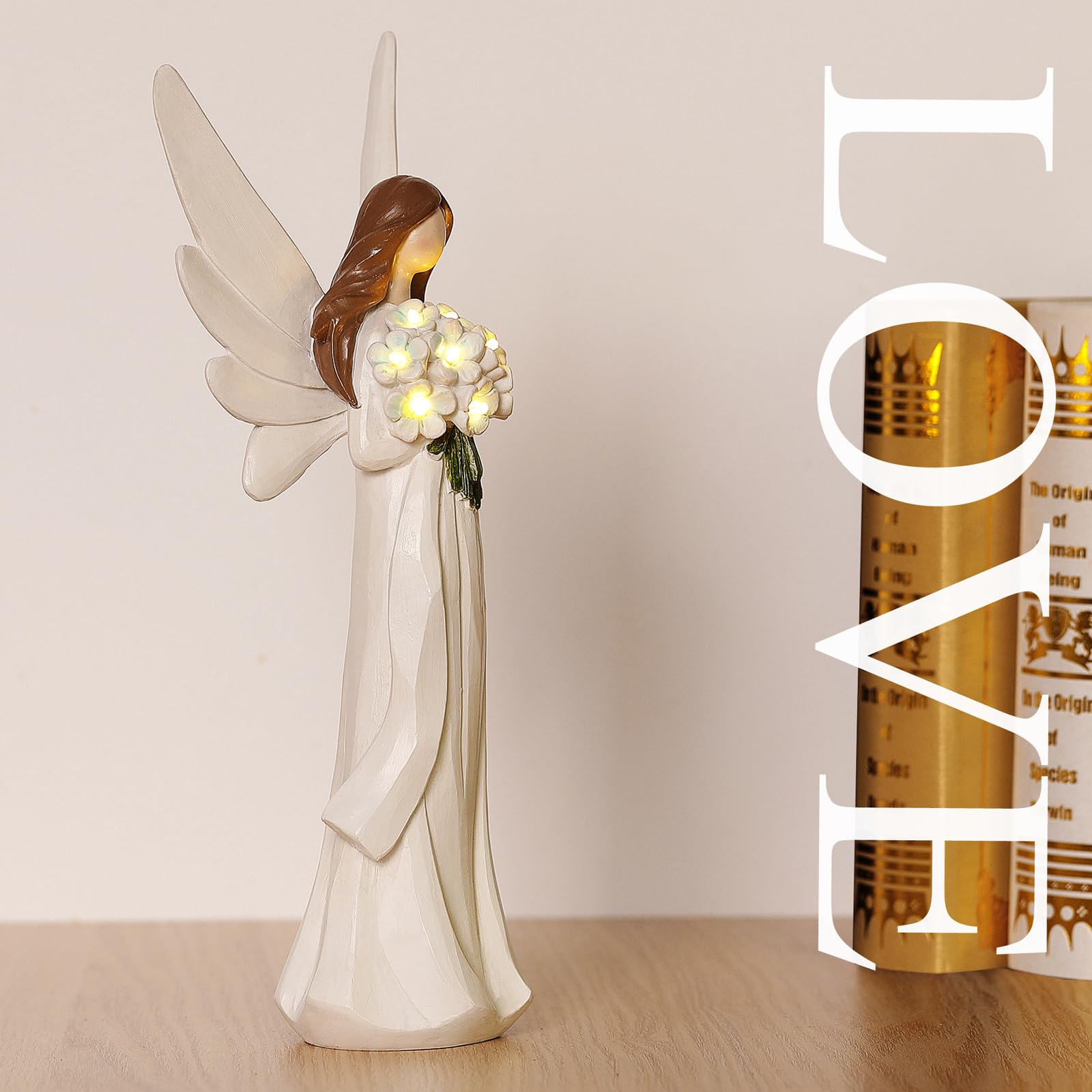 Starryfill on a nightstand creating soft ambient light for bedside comfort