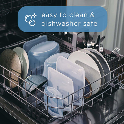 Close-up of Stasher Pinch‑Loc seal highlighting leak‑resistant closure for transport