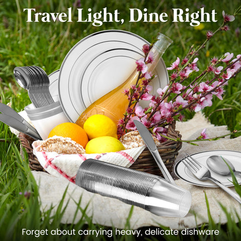 Stately Elegance utensil held in hand showing sturdy weight and comfortable grip