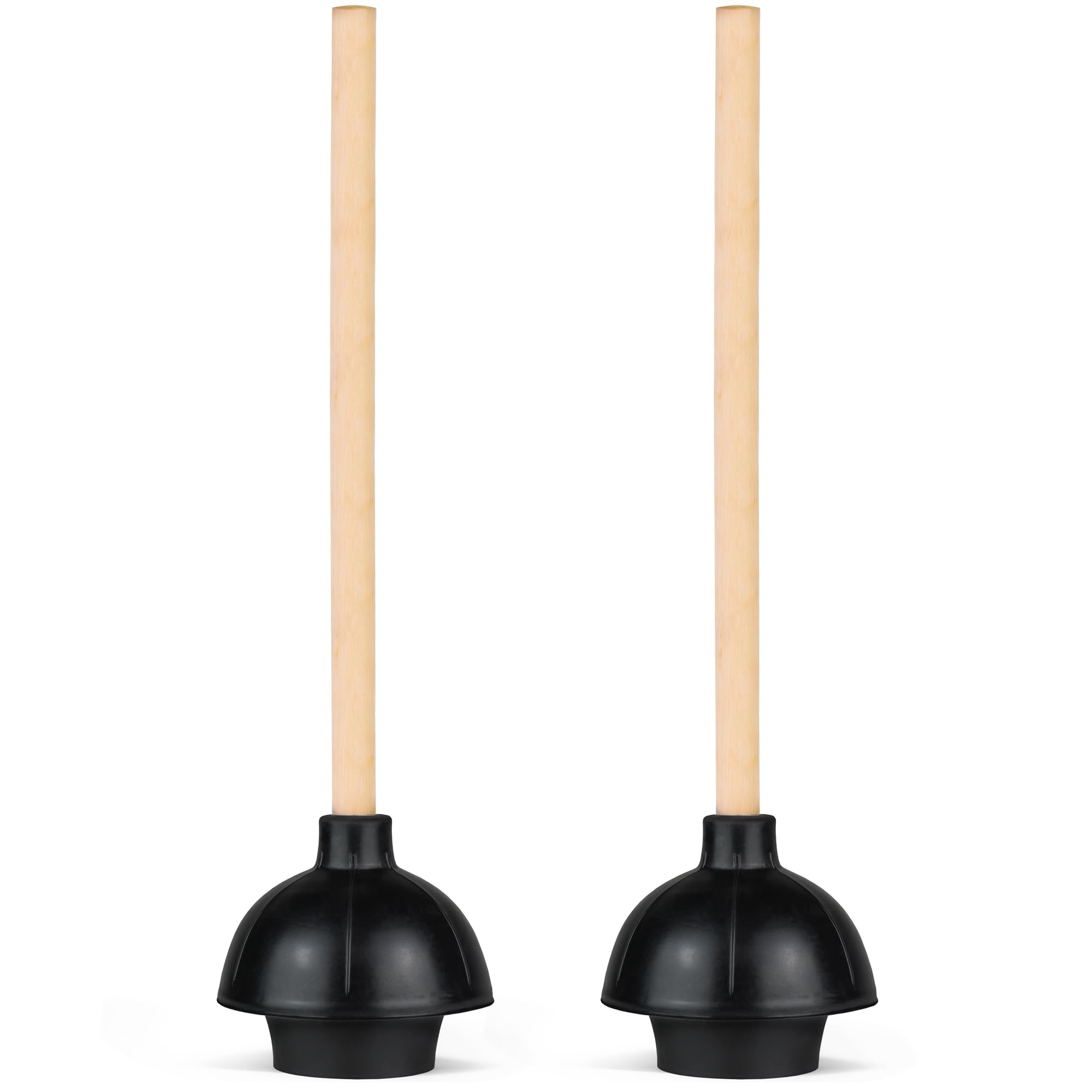 SteadMax plunger staged in modern bathroom showing readiness for emergencies
