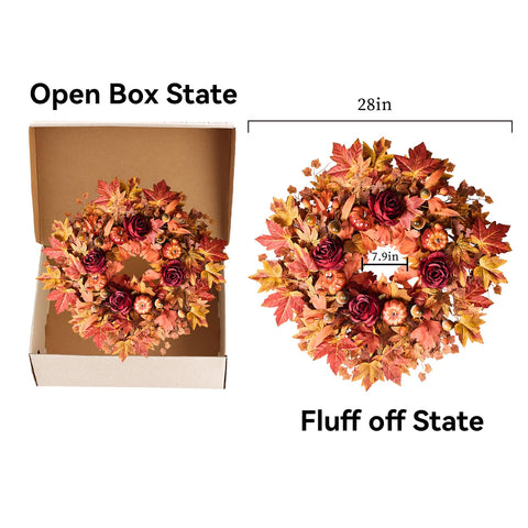 Steamrose styled as tabletop centerpiece creating instant harvest atmosphere