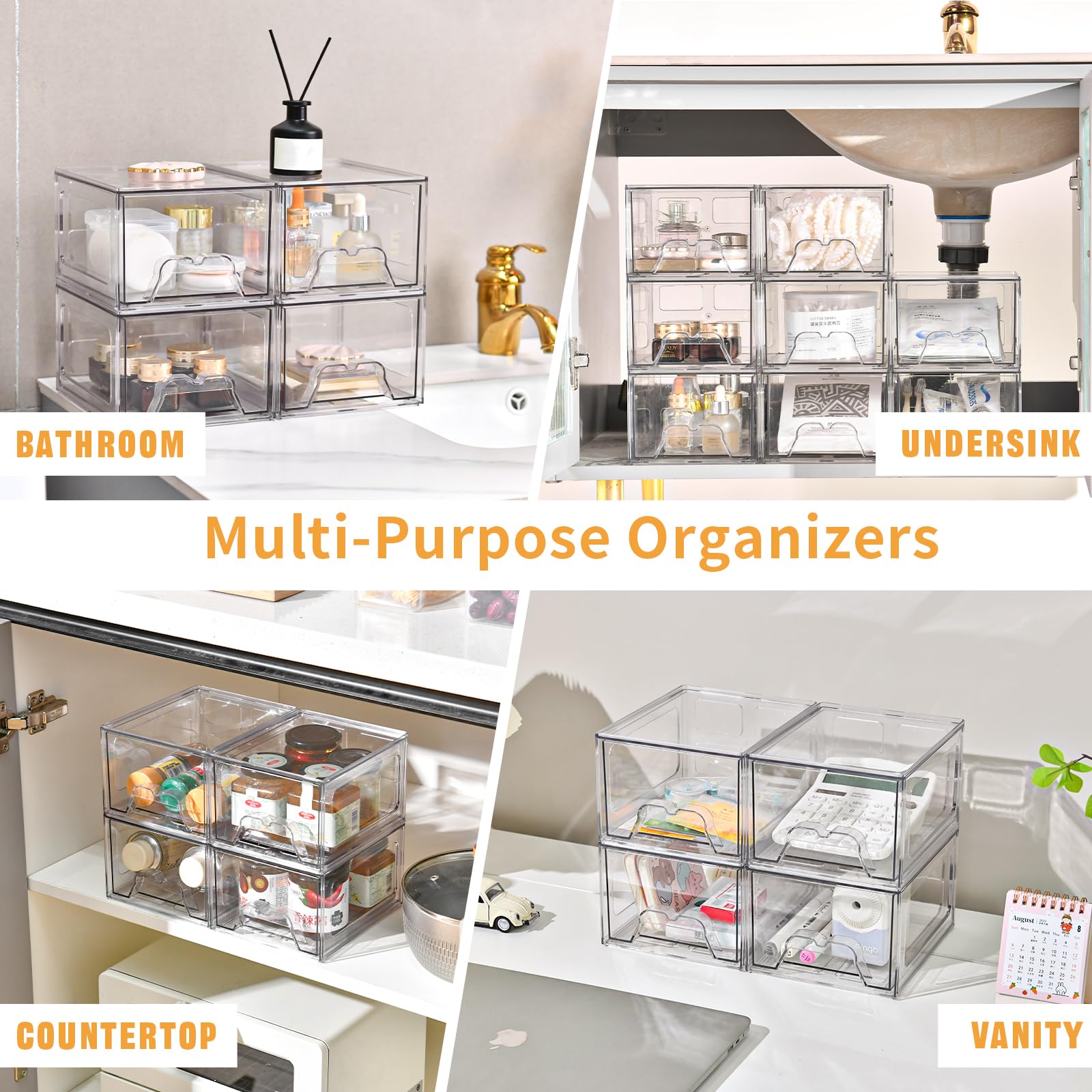 Stebopum bottom non-slip dot detail, ensures stability while pulling drawers benefit