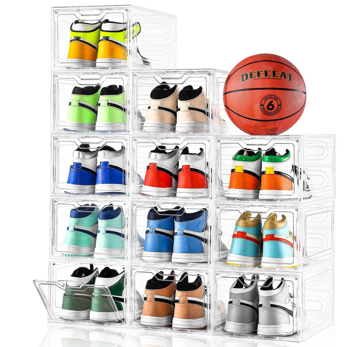 Stebopum clear front packaging showing stacked boxes and quick identification benefit