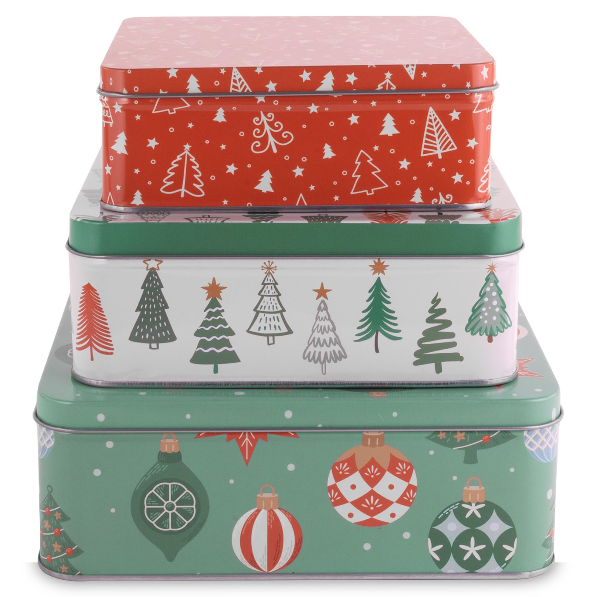 STEEL MILL AND CO. large tin filled with cookies, ideal for gifting
