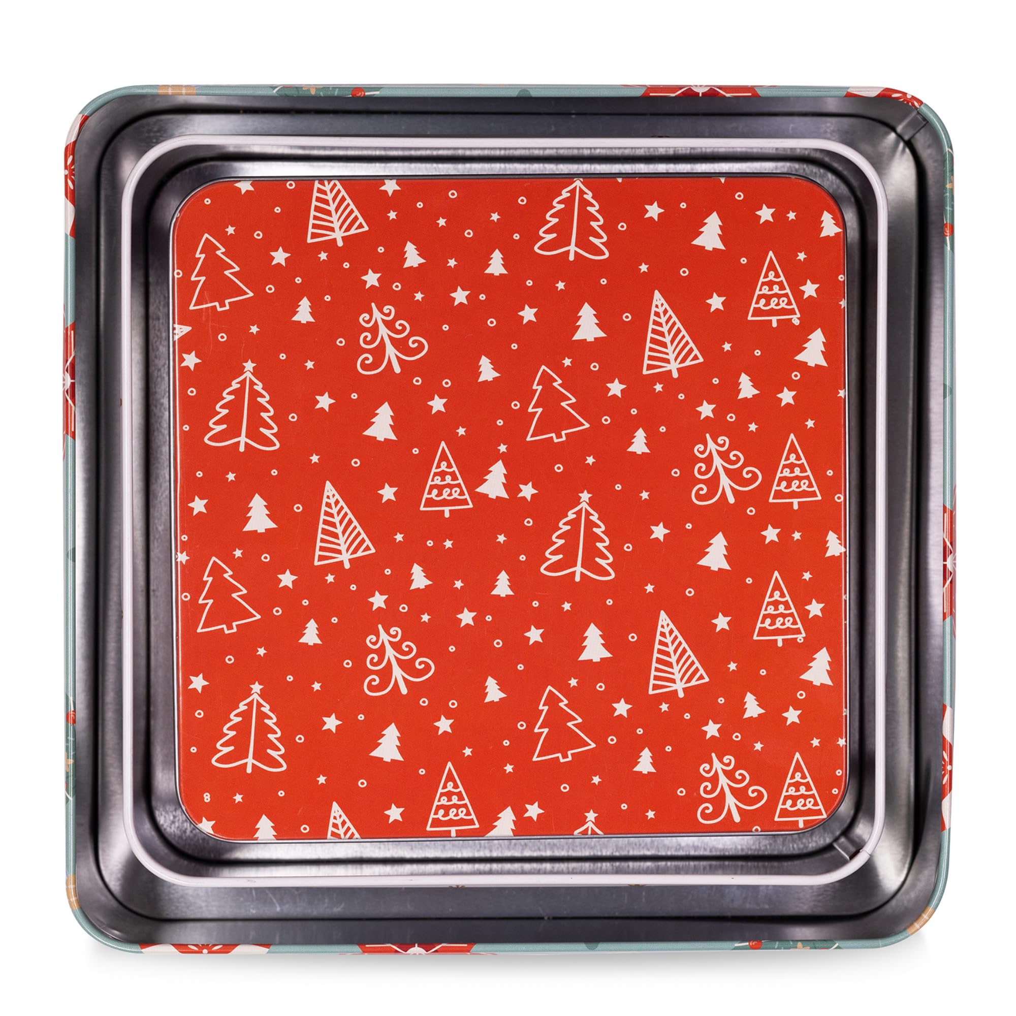 STEEL MILL AND CO. small tin tied with ribbon, ready as hostess gift