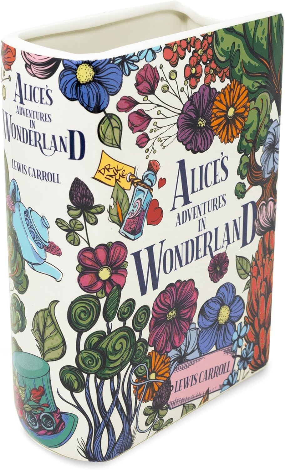 Steel Mill & Co. front cover view showing Alice artwork and decorative appeal