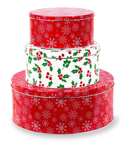 Steel Mill & Co. front packaging view showing snowflake and holly design, festive presentation