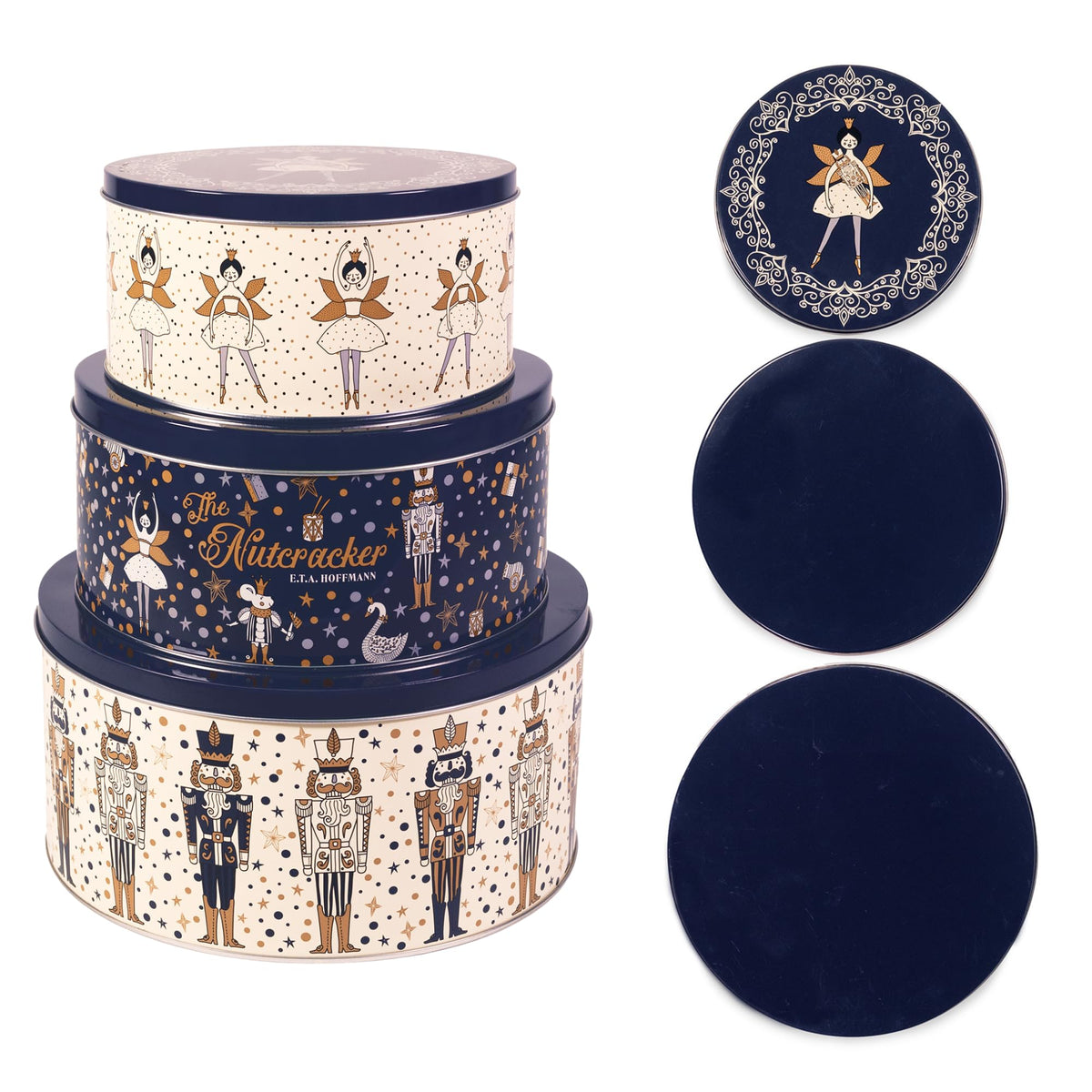 Steel Mill & Co. front packaging showing Nutcracker design and festive gifting appeal