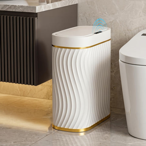 steo spce front view showing white gold finish and compact design for tidy spaces