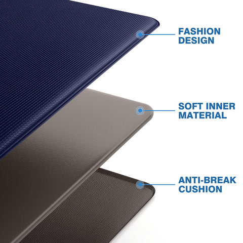 StepRite underside non-slip backing preventing slips on tile