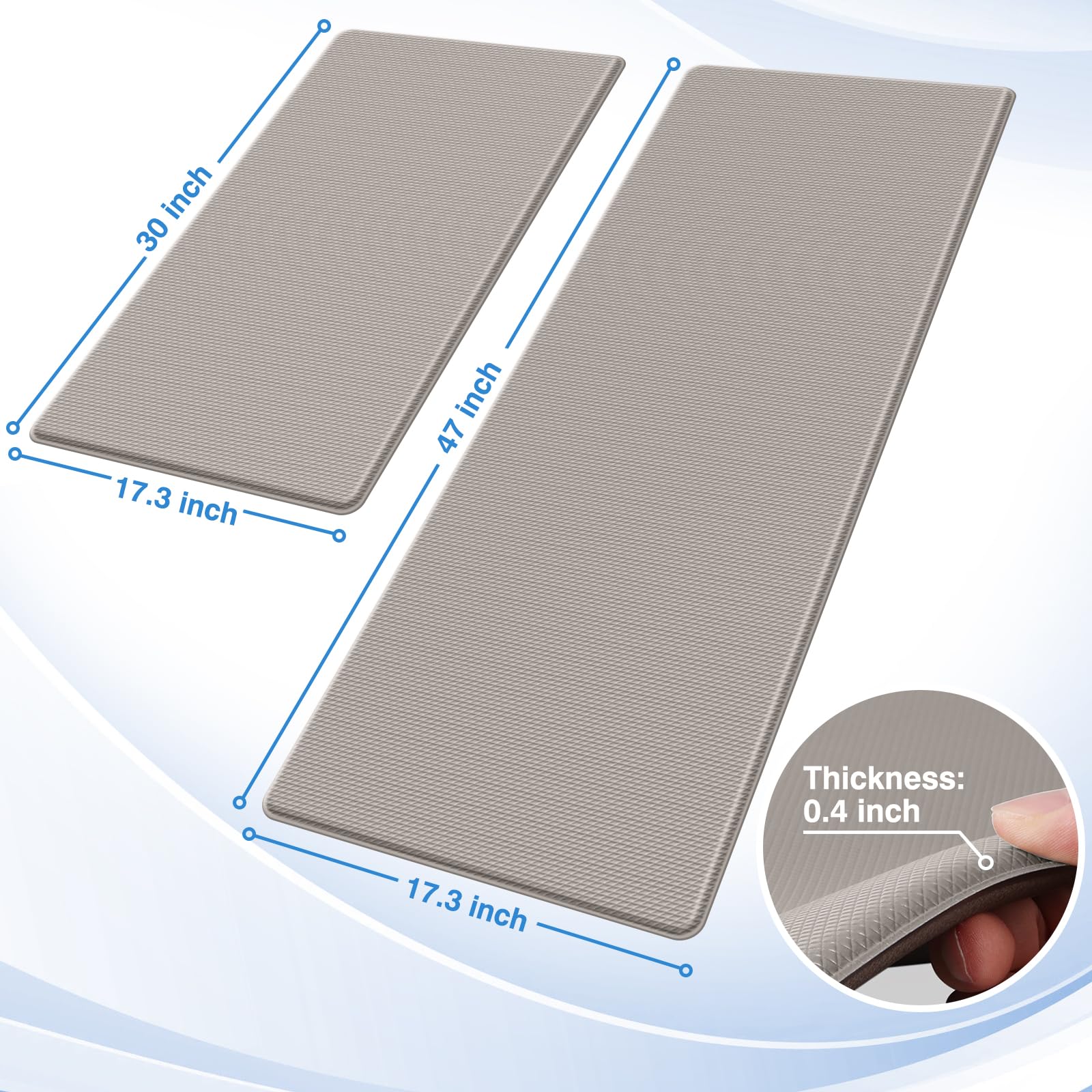 StepRite close-up of textured surface highlighting stain-resistant finish