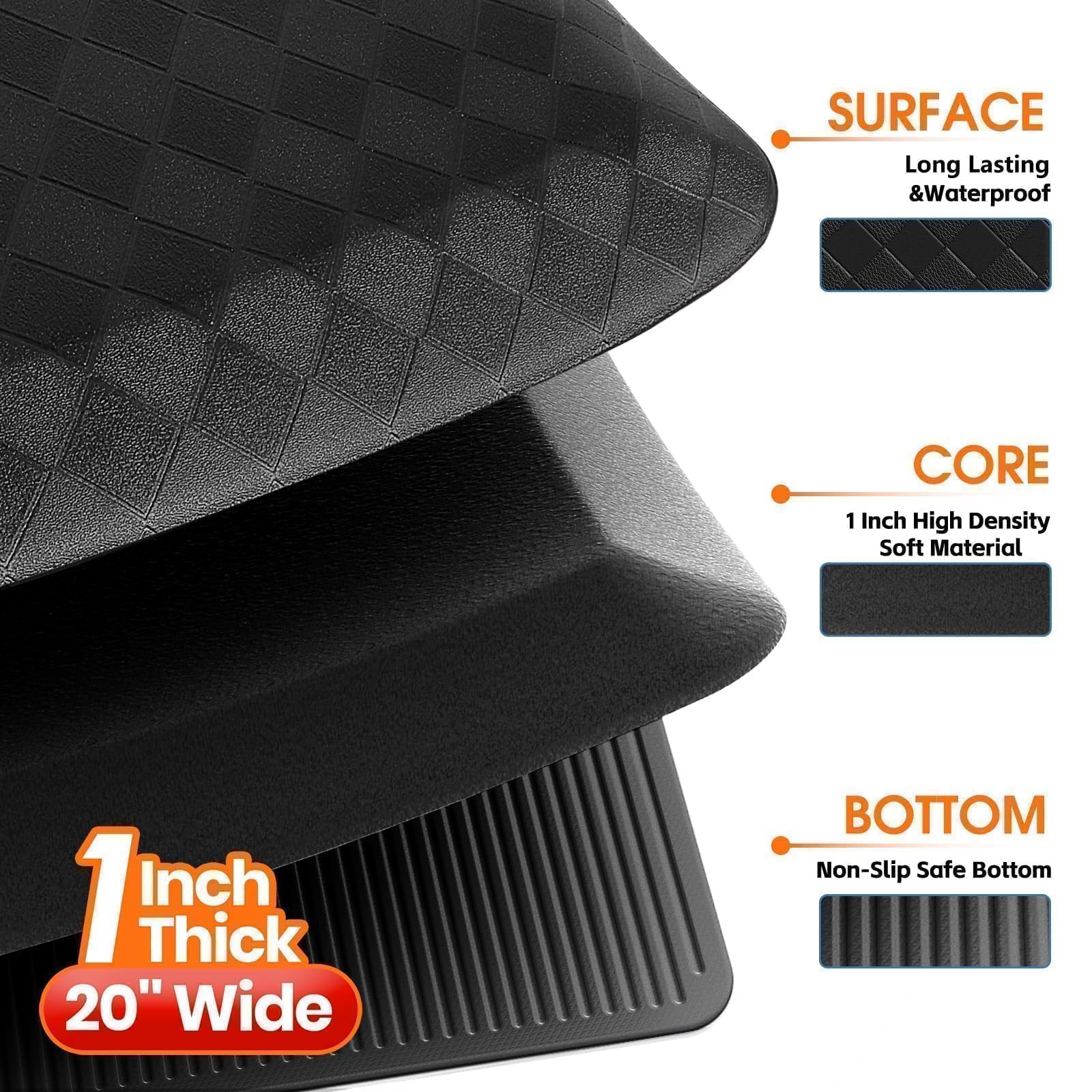 StepRite edge detail showing clean finish and durable construction
