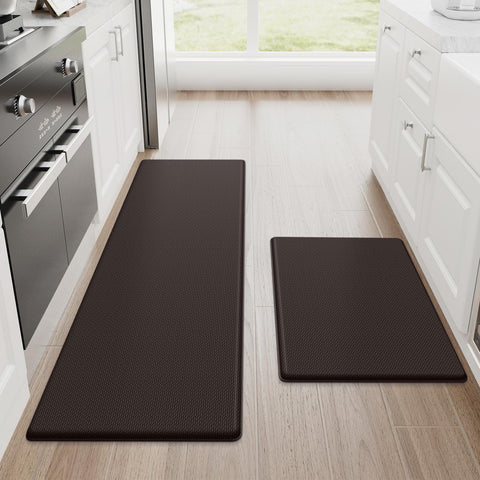 StepRite front view showing chocolate mats and clean packaging for quick fit