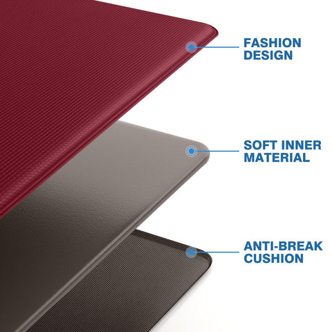 StepRite mats in kitchen lifestyle scene adding comfort and color