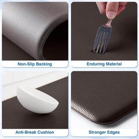 StepRite mat placed in front of kitchen sink showing cushioned comfort