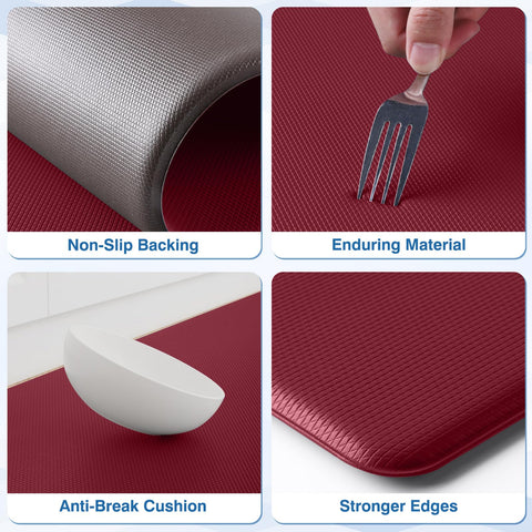 StepRite side profile displaying 0.4-inch supportive cushioning