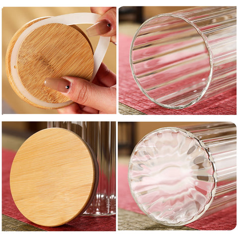 Steviieden boxed packaging with foam protecting jars for gifting