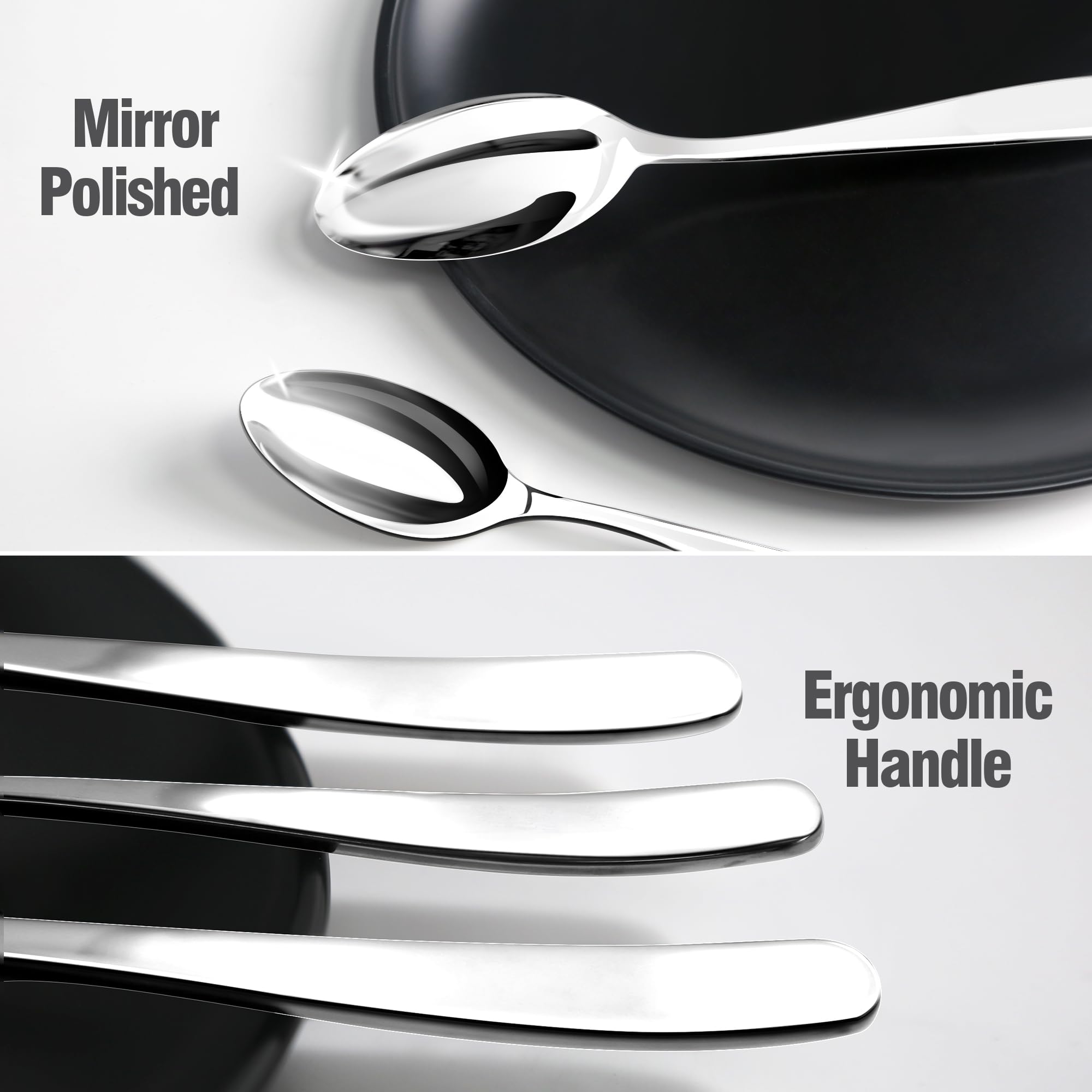 Stilloye dinner fork front view demonstrating sturdy tines and balance