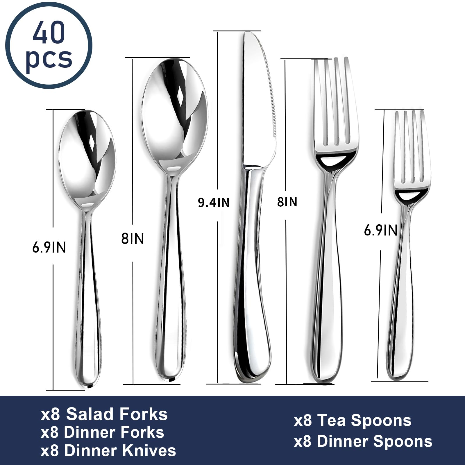 Stilloye flatware arranged on dining table illustrating elegant presentation
