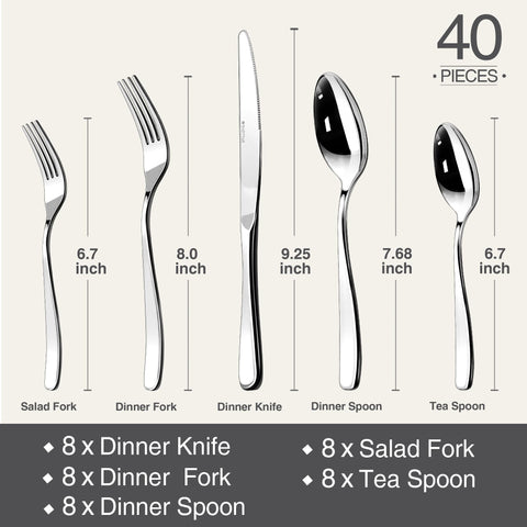 Stilloye flatware held in hand for scale showing balanced weight and comfortable hold
