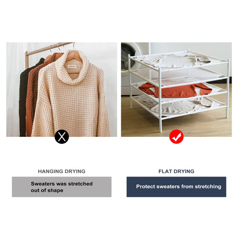 STO STO reinforced plastic corner and frame detail ensuring stable, even support for garments