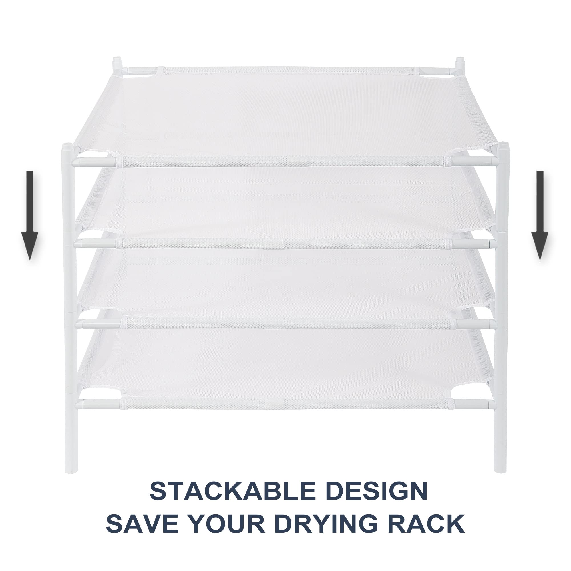 STO STO single tray with socks and toys demonstrating gentle flat drying and protective surface