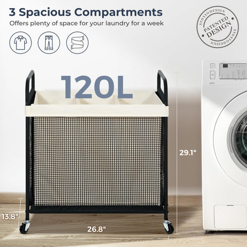 STO STO size comparison with person showing compact footprint and large capacity
