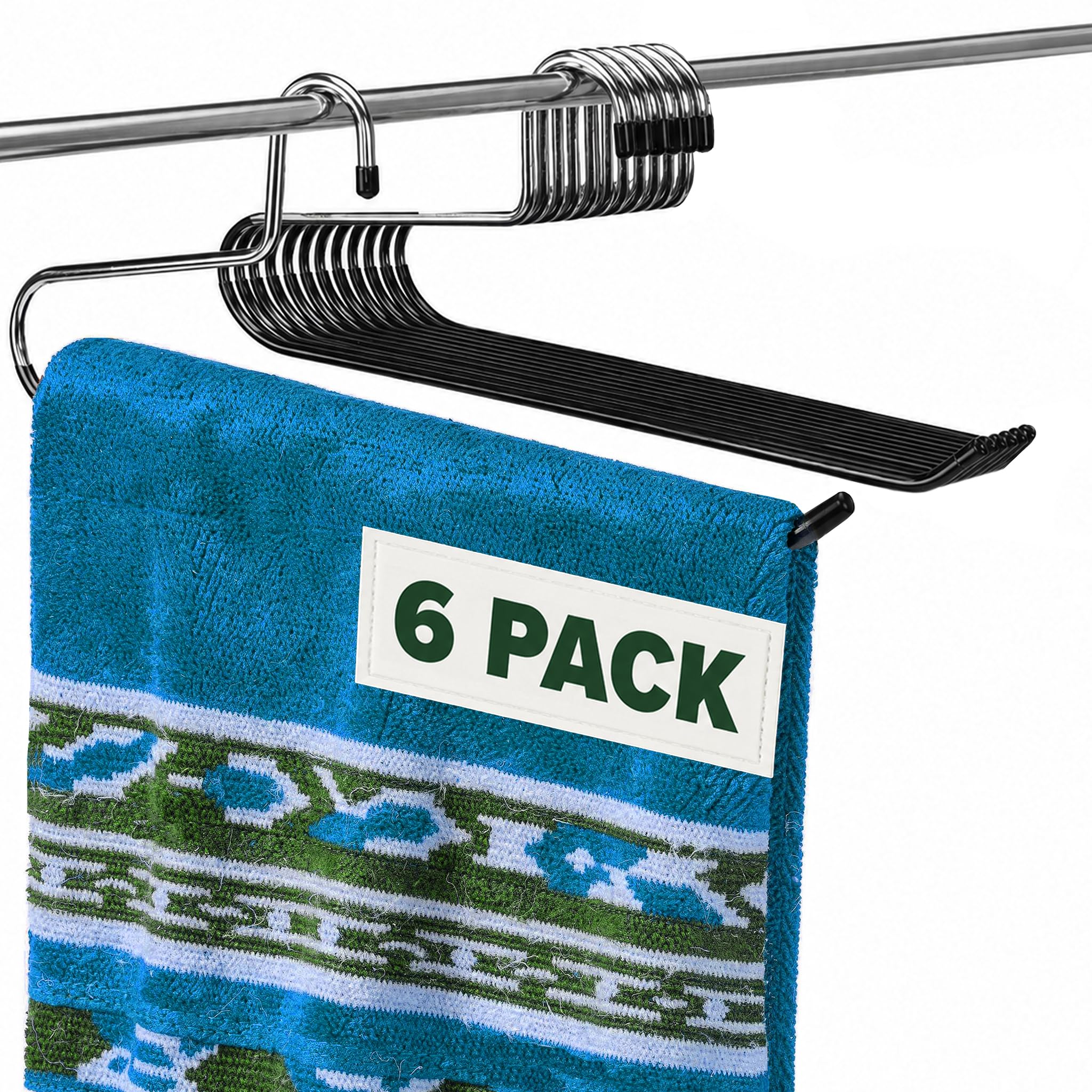 Stock Your Home hanger front view showing durable steel and capacity benefit