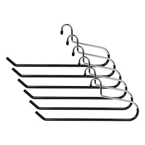 Stock Your Home hanger holding a quilt in closet for neat, accessible storage