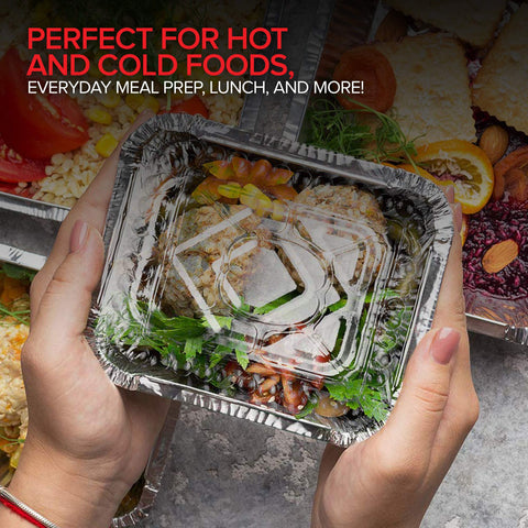 Stock Your Home catering table setup showing quick transport and organized service