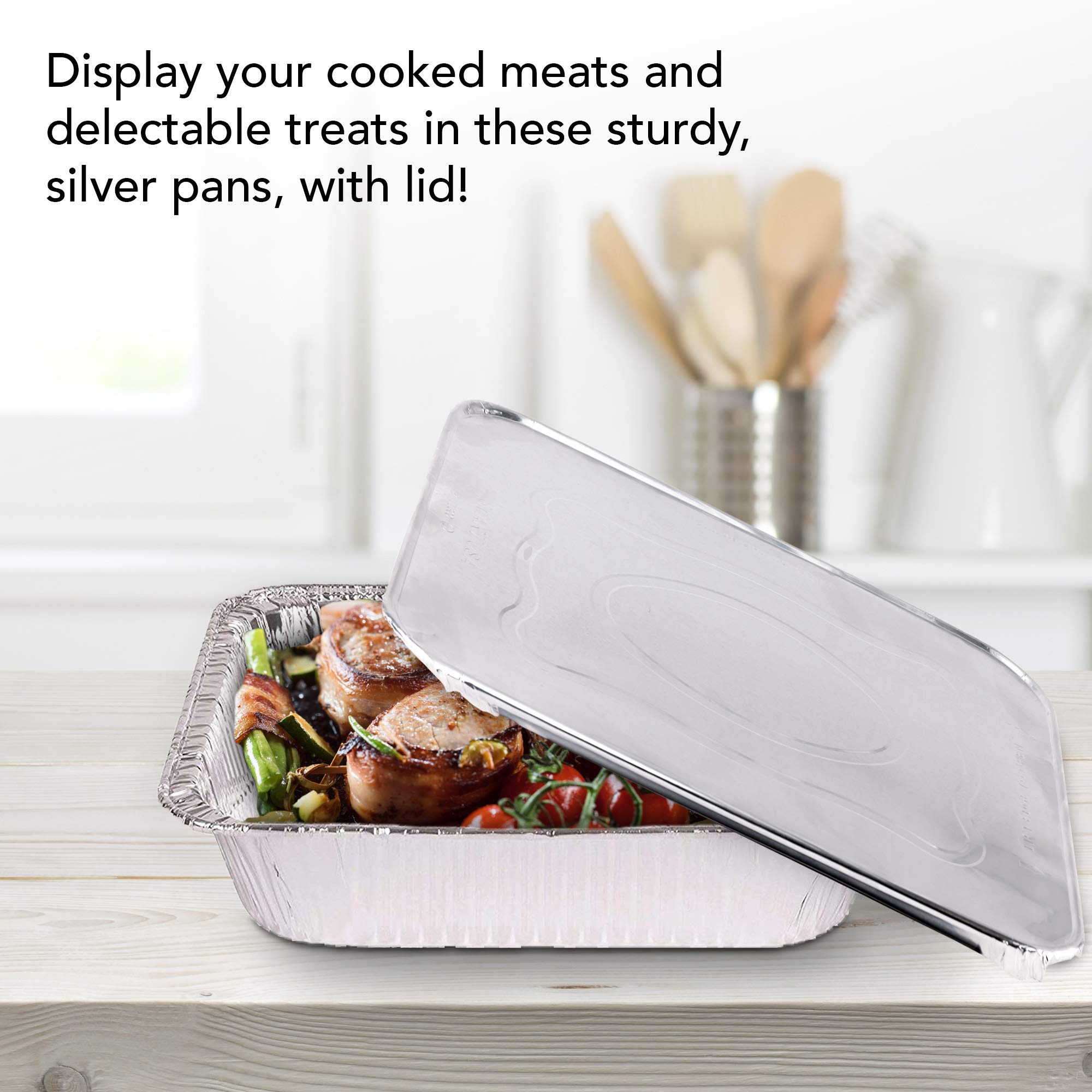 Stock Your Home stacked pans showing compact storage and easy grab-and-go