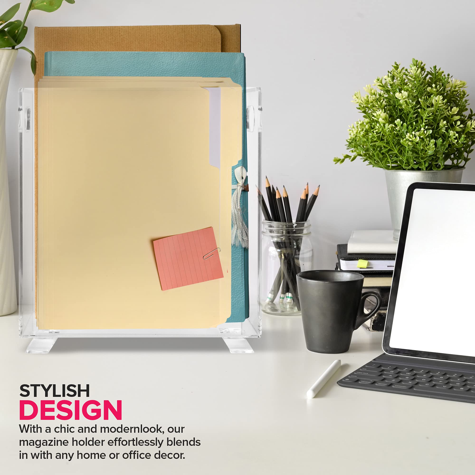 Stock Your Home in reception area showing tidy display and professional appearance benefit