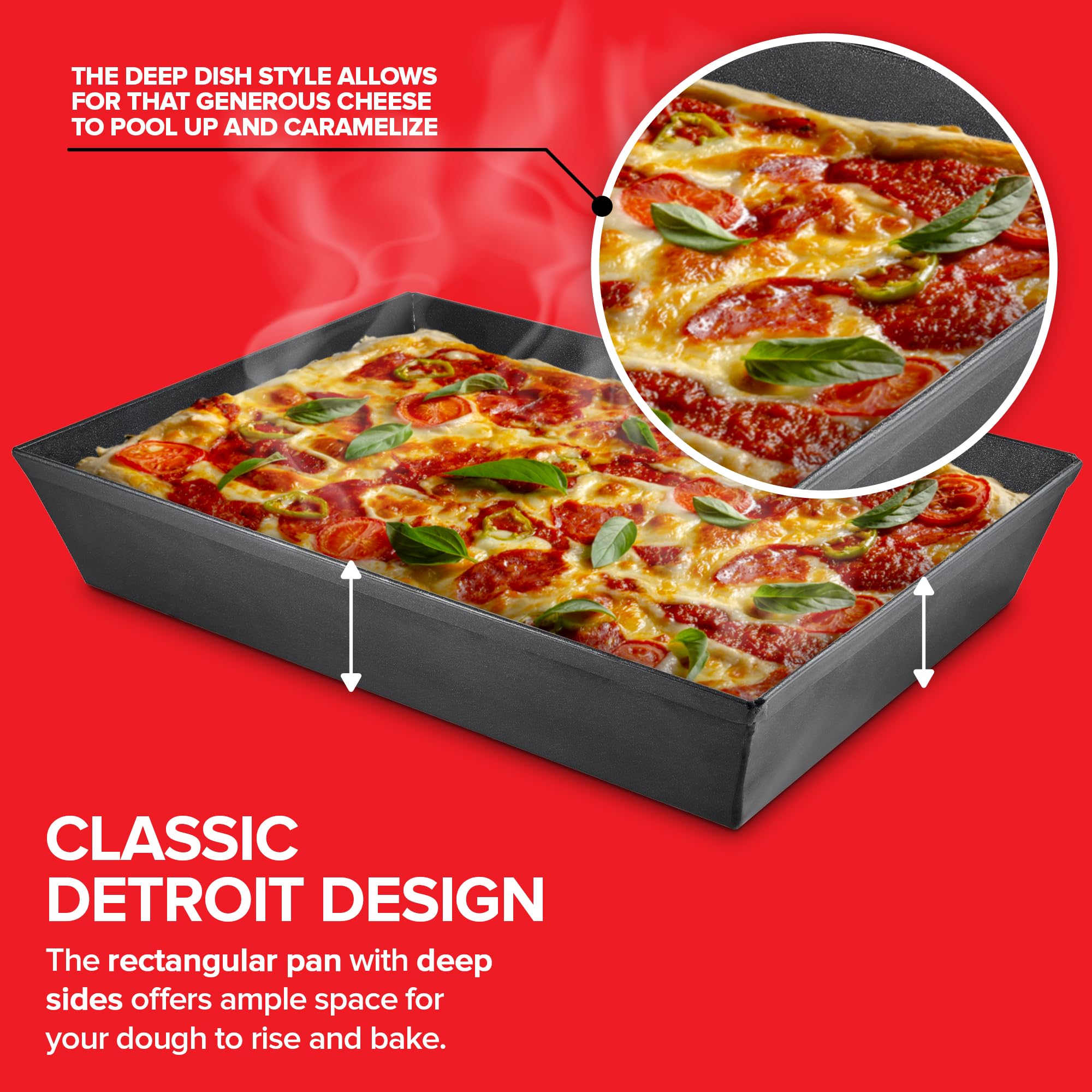 Stock Your Home close-up of nonstick coating highlighting easy release and faster cleanup