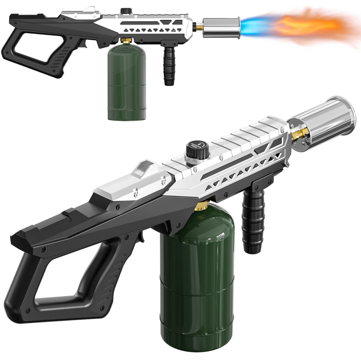 Stolora torch front profile showing compact design and easy grip benefit