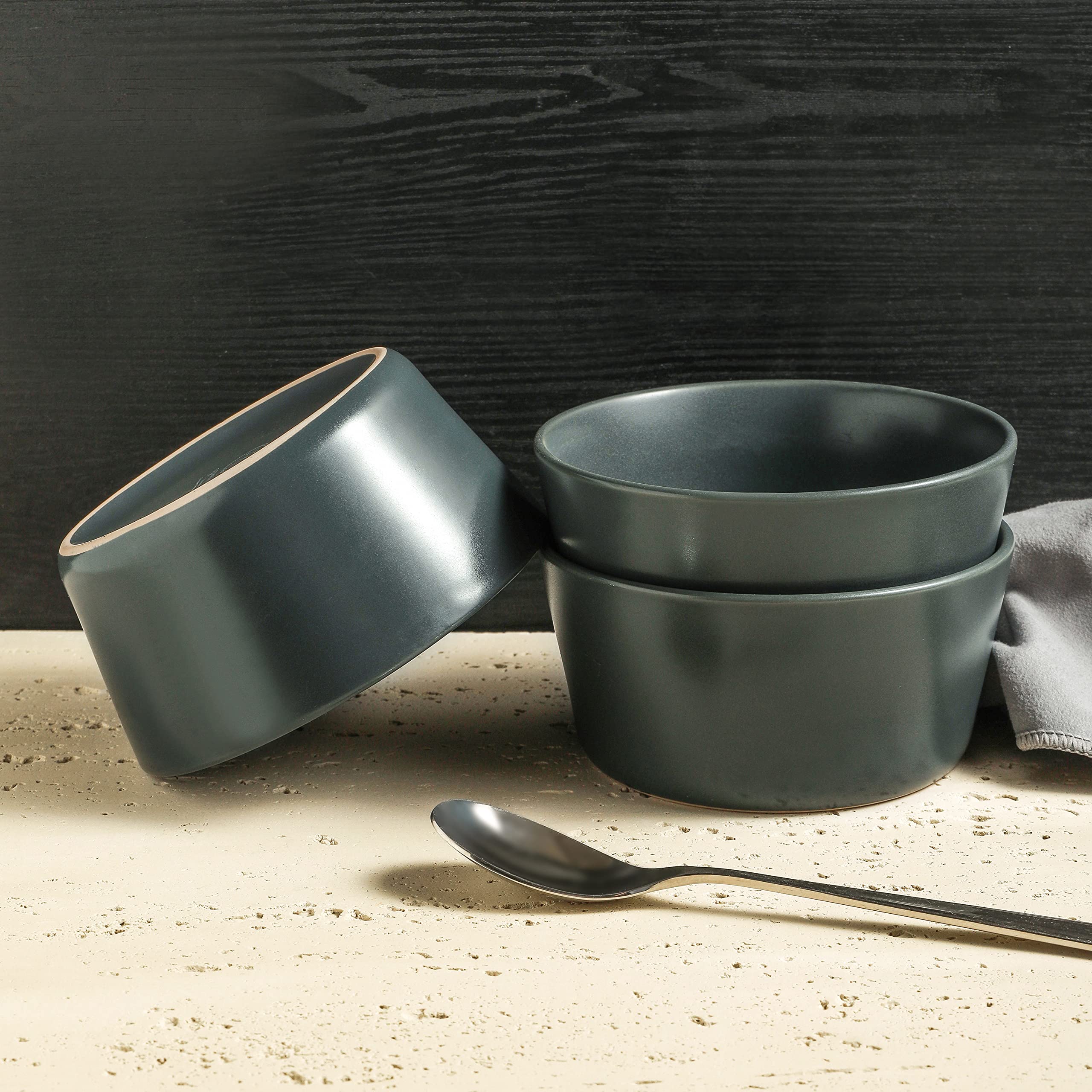 Stone Lain dishes in a dishwasher demonstrating easy cleanup and daily convenience