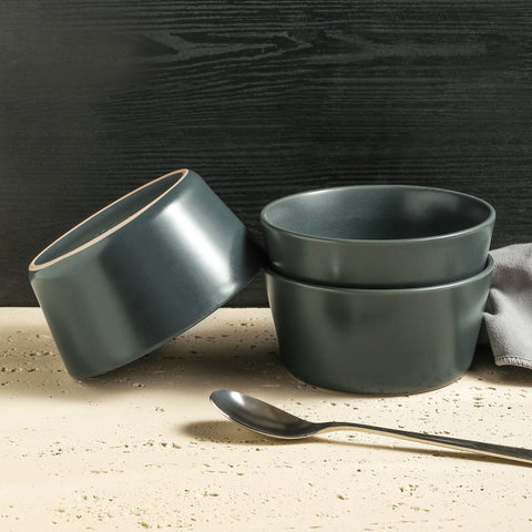 Stone Lain dishes in a dishwasher demonstrating easy cleanup and daily convenience
