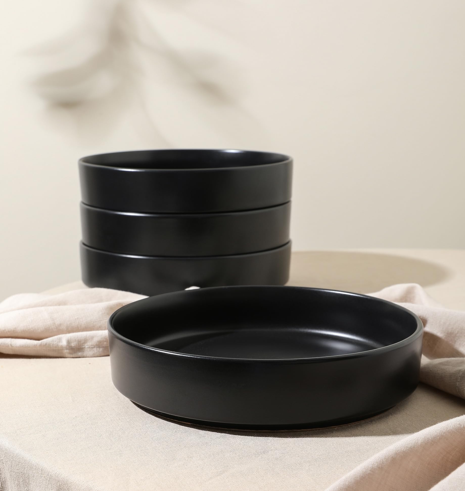 Stone Lain Celina bowl in use with pasta, demonstrating presentation and serving benefit