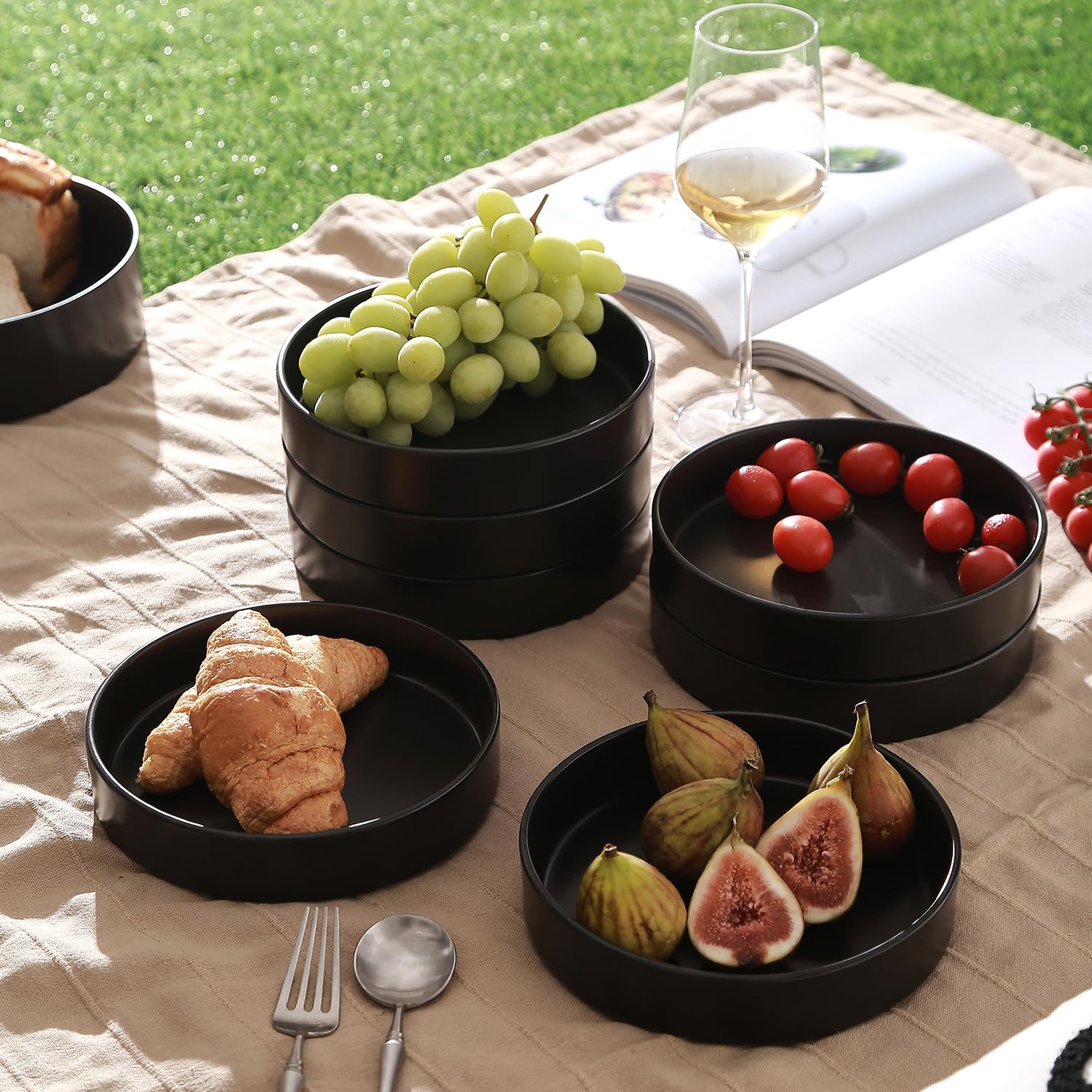 Stone Lain lifestyle table setting with Celina bowls showcasing elegant dining vibe