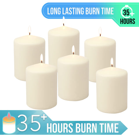 stonebriar candles in glass hurricane demonstrating safe decorative use