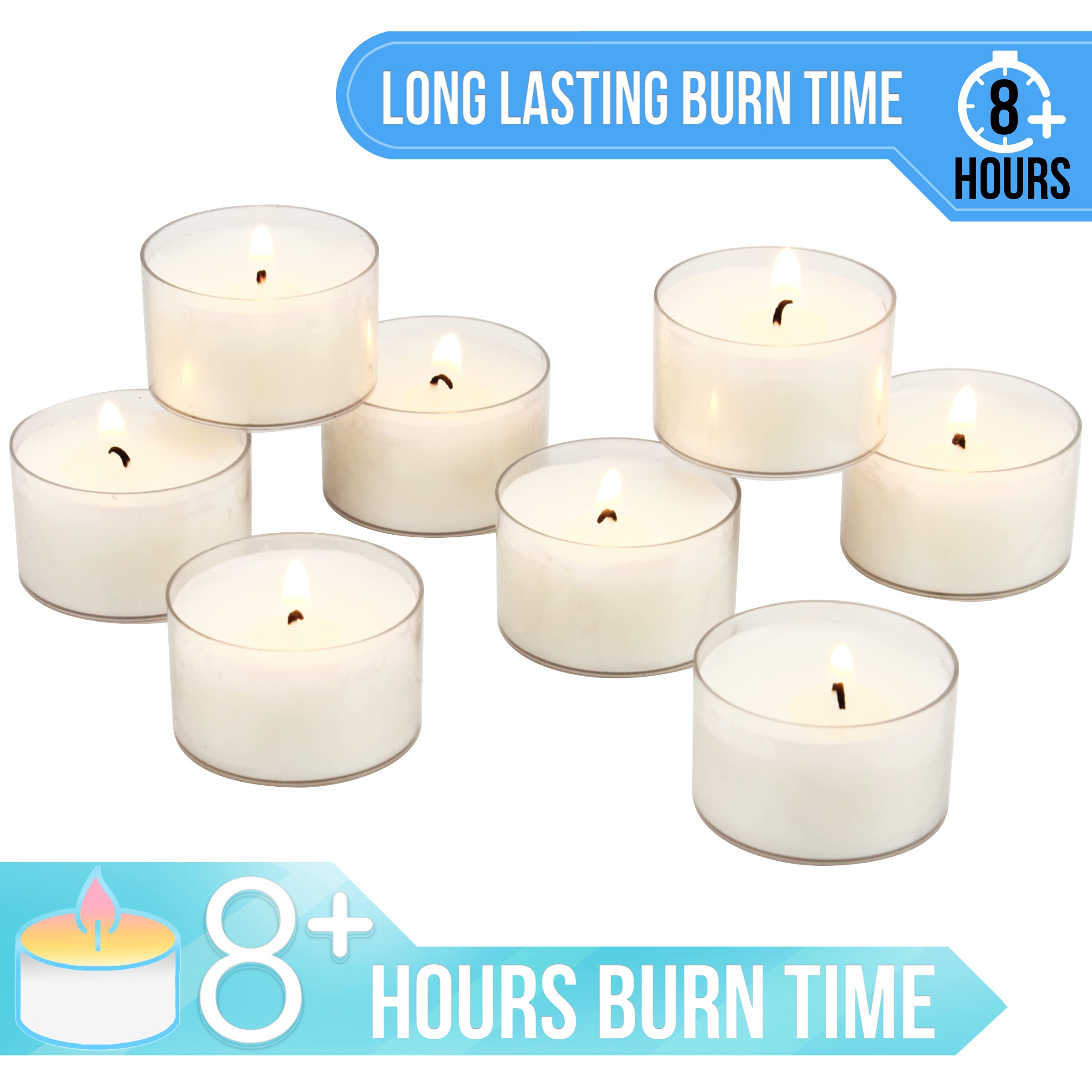 Stonebriar tea lights floating in a water bowl demonstrating decorative use and calm