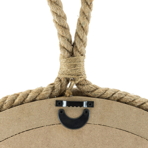 Stonebriar hanging loop and sawtooth hanger detail for easy wall installation